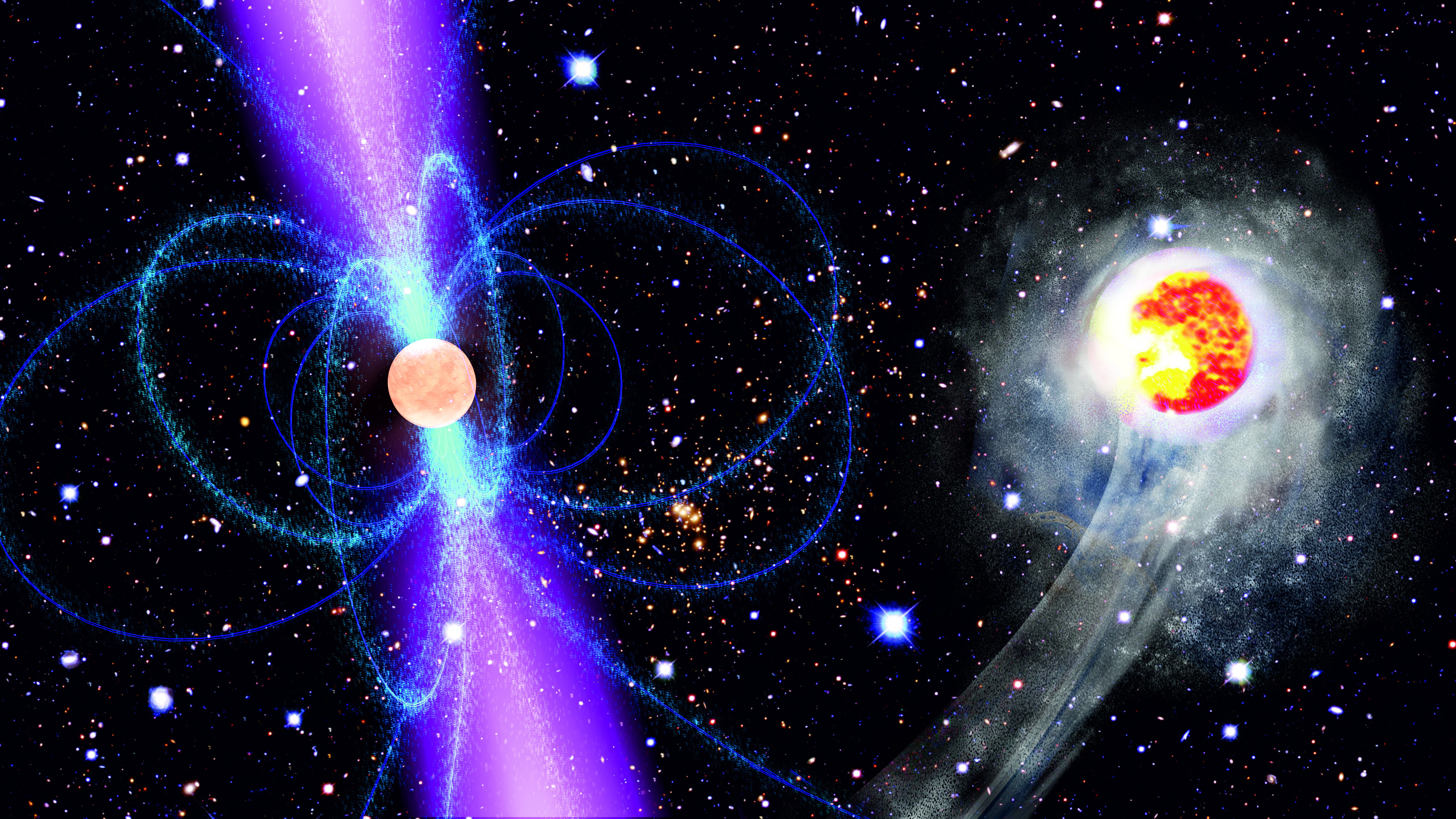 Super-Dense Neutron Star Is Fastest Ever Seen